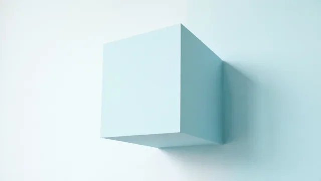 极简几何柔粉抽象壁纸