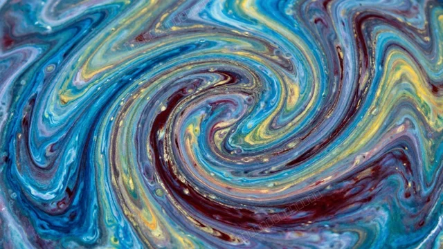 流体丙烯抽象艺术大理石纹理壁纸