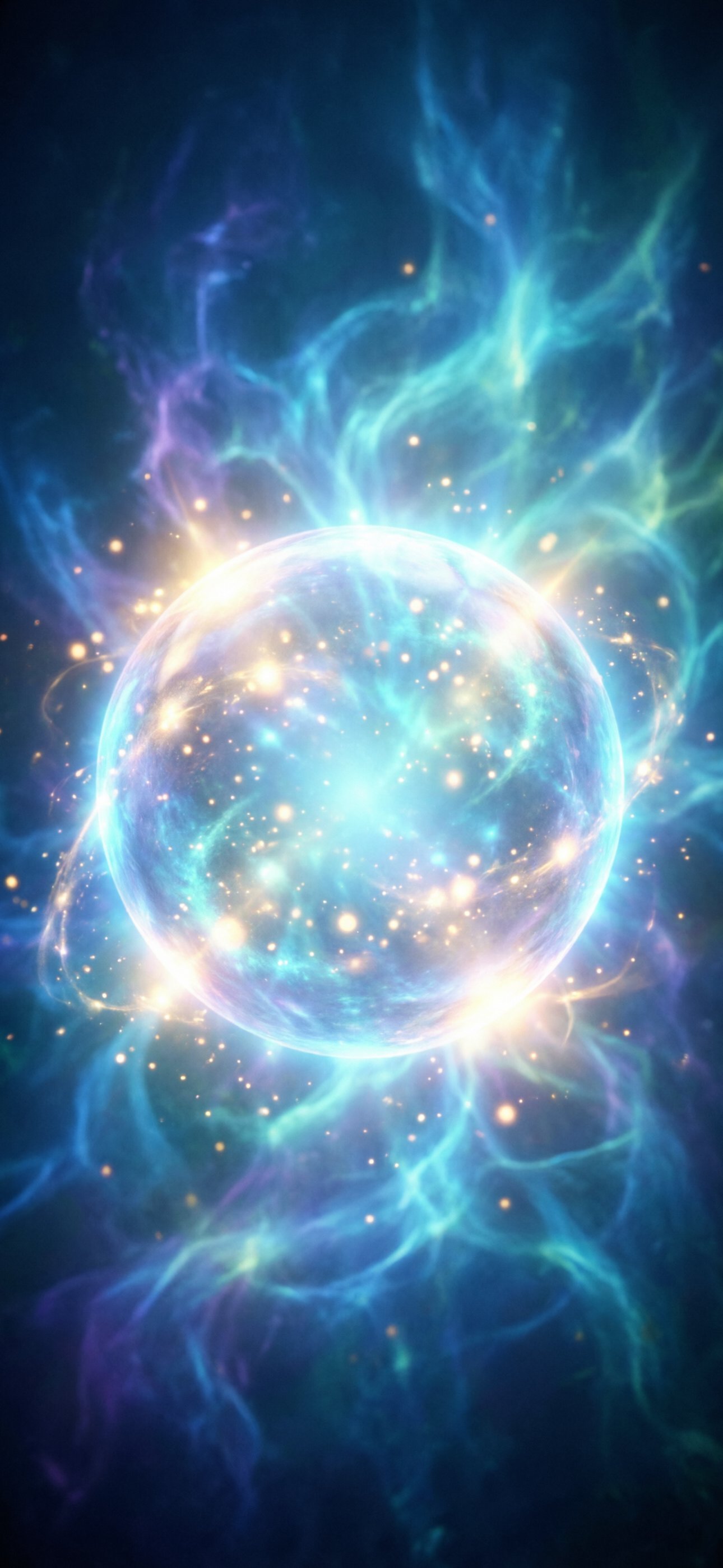 奇幻魔法光球壁纸