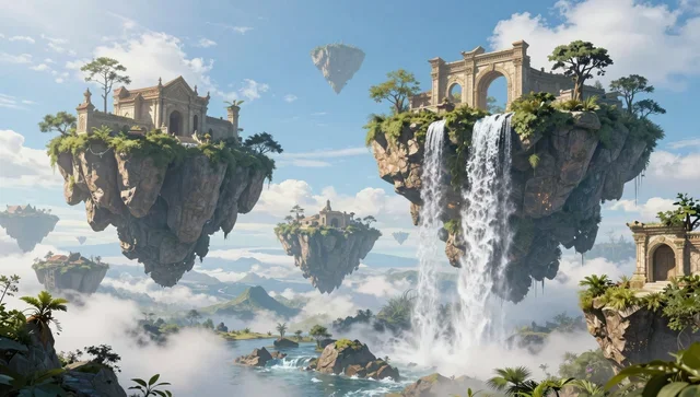 天空之城冒险幻想壁纸