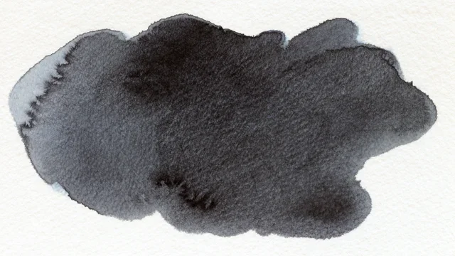 暗黑水彩泼墨抽象壁纸