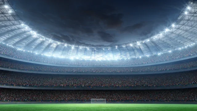 FIFA夜幕下激战球场