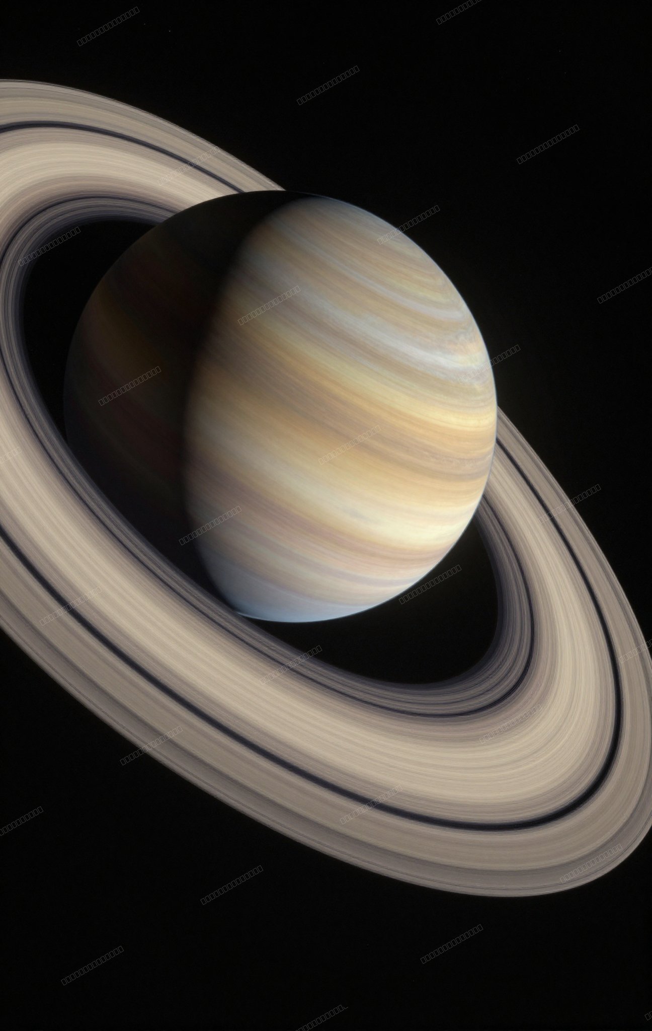 土星环深空背景天文壁纸