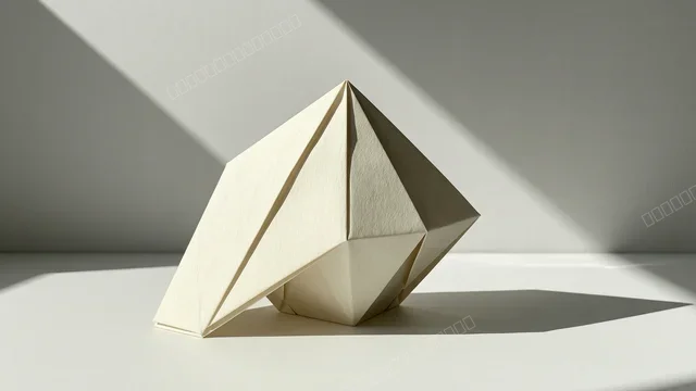 极简单折纸几何光影壁纸