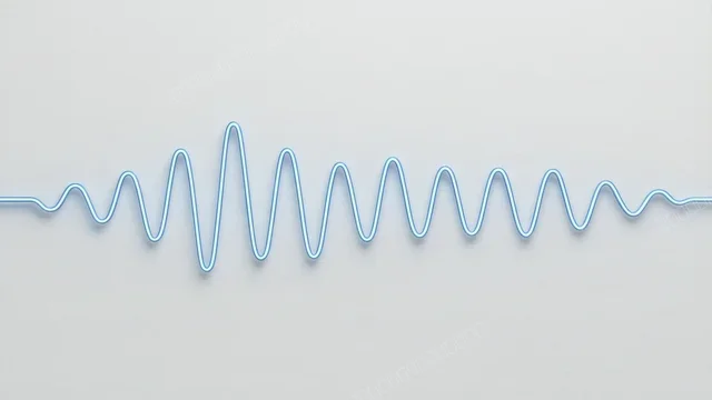极简单频波形线条壁纸